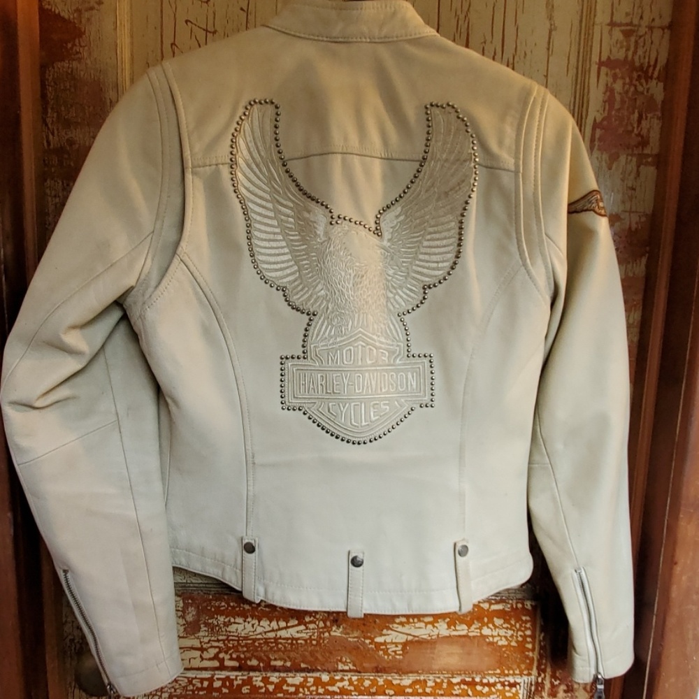 Womans Harley Davidson leather jacket